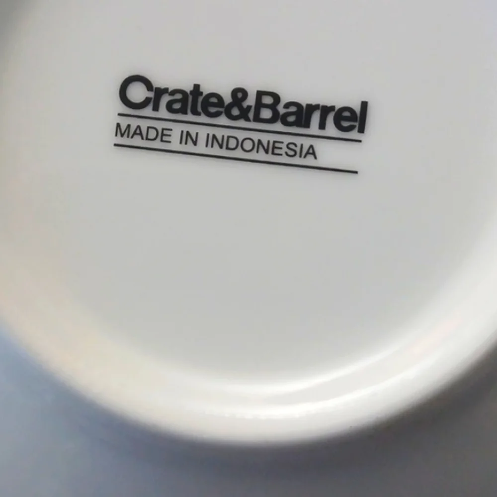 Crate & Barrel Aspen Essential Bowls White Cereal Soup